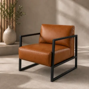 Archipolitan Chair Tan Leather