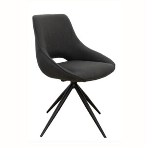 Louis Swivel Dining Chair Adriatic Prussian Blue