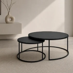 Round Nesting Set – Steel Tops – 700/500