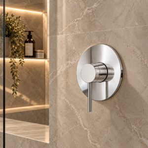 Bijiou - Evon Chrome - Bath/Shower Undertile Mixer