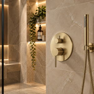 EVON Gold - BATH/SHOWER UNDERTILE MIXER DIVERTER