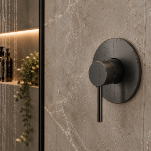 Bijou - Evon Gunmetal - Bath/Shower Undertile Mixer